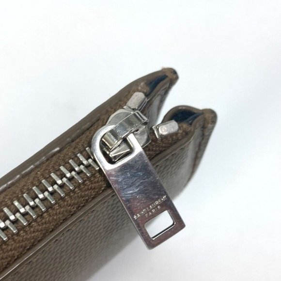 SAINT LAURENT PARIS Compact wallet Fragment case Wallet Coin Compartment Purse - Picture 10 of 16
